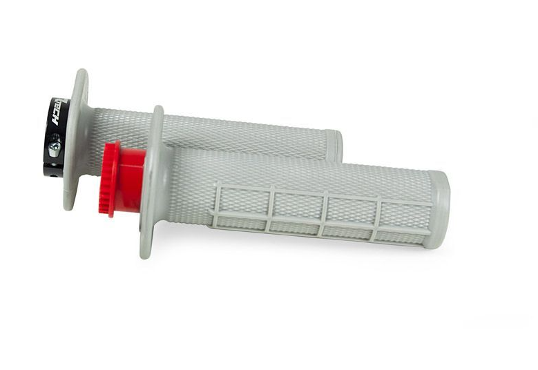 Ръкохватки RACETECH R20 Lock On Grips Half Waffle BETA 21 (Grey)
